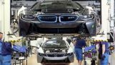 In the production line of a BMW i8