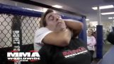 MMA athlete leaves a reporter unconscious