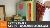 Miten saada salaisen oven / kirjahylly