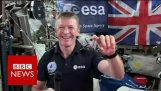 Tim Peake demonštruje gyroskop – správy BBC
