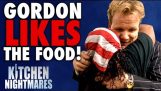 6 टाइम्स गॉर्डन रामसे वास्तव में भोजन पसंद! | रसोई दु: स्वप्न संकलन