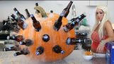Halloween pompoen Cooler – Aangeschoten barman