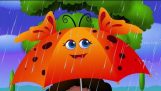 Rain, 雨, Go Away Nursery Rhyme With Lyrics – Cartoon Animation Rhymes & 子供のための歌