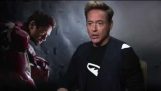 Avengers de Marvel: Age of Ultron – Mini Thor cumple con Iron Man