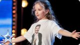อิสซี่ซิมป์สันเป็นชีวิตจริงแฮร์รีพ็อตเตอร์ | ออดิชั่นสัปดาห์ที่ 2 | ของสหราชอาณาจักร Got Talent 2017
