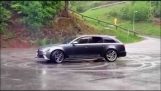 Guide destroys the gearbox of Audi RS6
