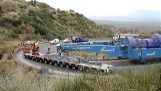 Transfer turbine 600 ton haarspeldbocht in Tripoli