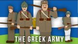 Fraktionen des Ersten Weltkriegs: Die griechische Armee