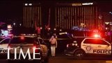 Bekijk dat het Moment Jason Aldean gestopt uitvoeren tijdens de Las Vegas schieten | TIJD