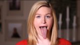 这是世界上最长的舌头吗?