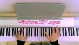 Zvuky Windows na piano