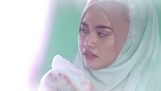 Női sampon reklámozása Malajziában