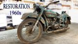 Restoration of an old Soviet motorcycle