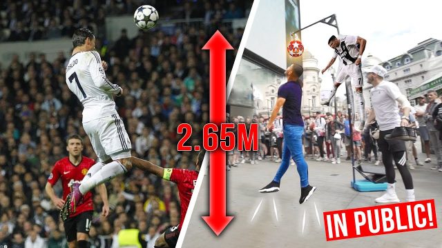 Μπορείς να πηδήξεις όσο ο Cristiano Ronaldo; | VideoMan