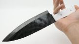 Construção de uma faca a partir de fibra de carbono