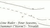 Το Line Rider σε συγχρονισμό με το “Καλοκαίρι” of Vivaldi