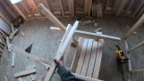 De bouw van een strandstoel 15 minuten