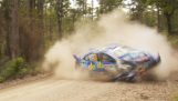 Violent crash in WRC race in Australia