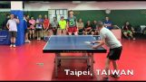 The elusive shots in table tennis