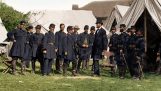 Kleurenfoto's van de Amerikaanse Burgeroorlog