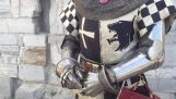 armadura del grado de desgaste del siglo 14