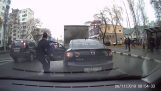 En vanlig dag på gatorna i Ryssland