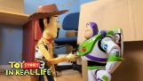Filmen “Toy Story 3” i stop motion med riktiga spel