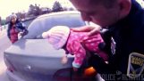 Police saves the life of a baby