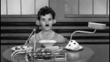 Charlie Chaplin – Máquina de comer.