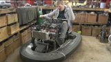 Szorította 600cc 100BHP Engine egy lökhárító autó # 2 Colin Furze Top Gear Project