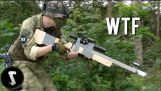 Guy Brings Home-made Airsoft Gun and Destroys Everyone….