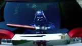 Vader piros saber WiperTag világítás, a hátsó ablaktörlő