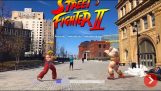Street Fighter II lisätyn todellisuuden