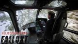 Tom Cruise loset sitt eget helikopter i en farlig scene av filmen MI6