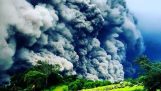 Grande erupção de Fuego na Guatemala