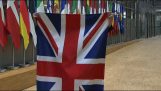 Den brittiska flaggan tas bort från Bryssel