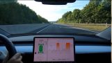 Gyorsulás 0-264 km / h a Tesla Model 3-on