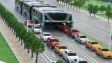 The bus that avoids gridlock