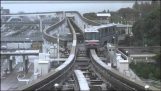 जापान में मोनोरेल ट्रेनें