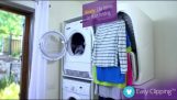 La máquina que automáticamente dobla la ropa