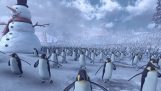 11.000 пінгвіни проти 4.000 Різдві Aye
