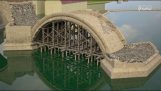 A prágai Károly-híd építése, században