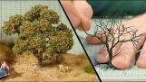 Konstruere en miniature træ for DIY entusiaster