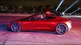 A gyorsulás az új Tesla Roadster