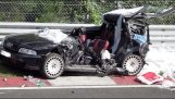 Los accidentes en la pista de Nürburgring