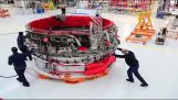 Как е Rolls-Royce сглобява двигатели за самолети
