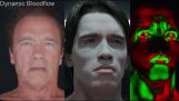 Criação digital do jovem Schwarzenegger