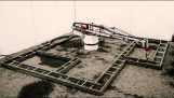 Building 3D printer “prints” a building