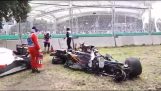 Крупная авария Fernando Alonso