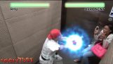 Street Fighter im Aufzug (Streich)